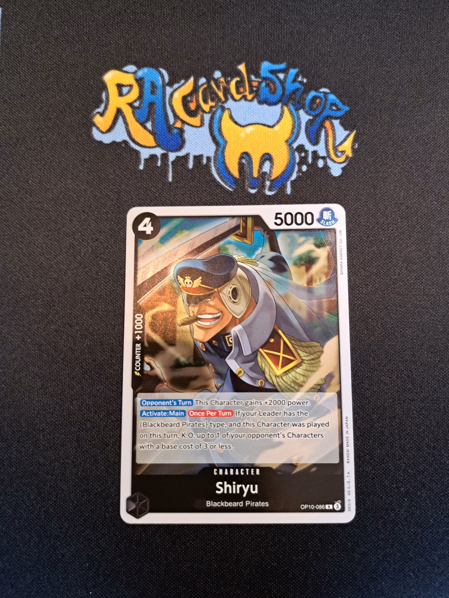 Shiryu Rare OP10-086 Royal Blood One Piece Card Game TCG CCG