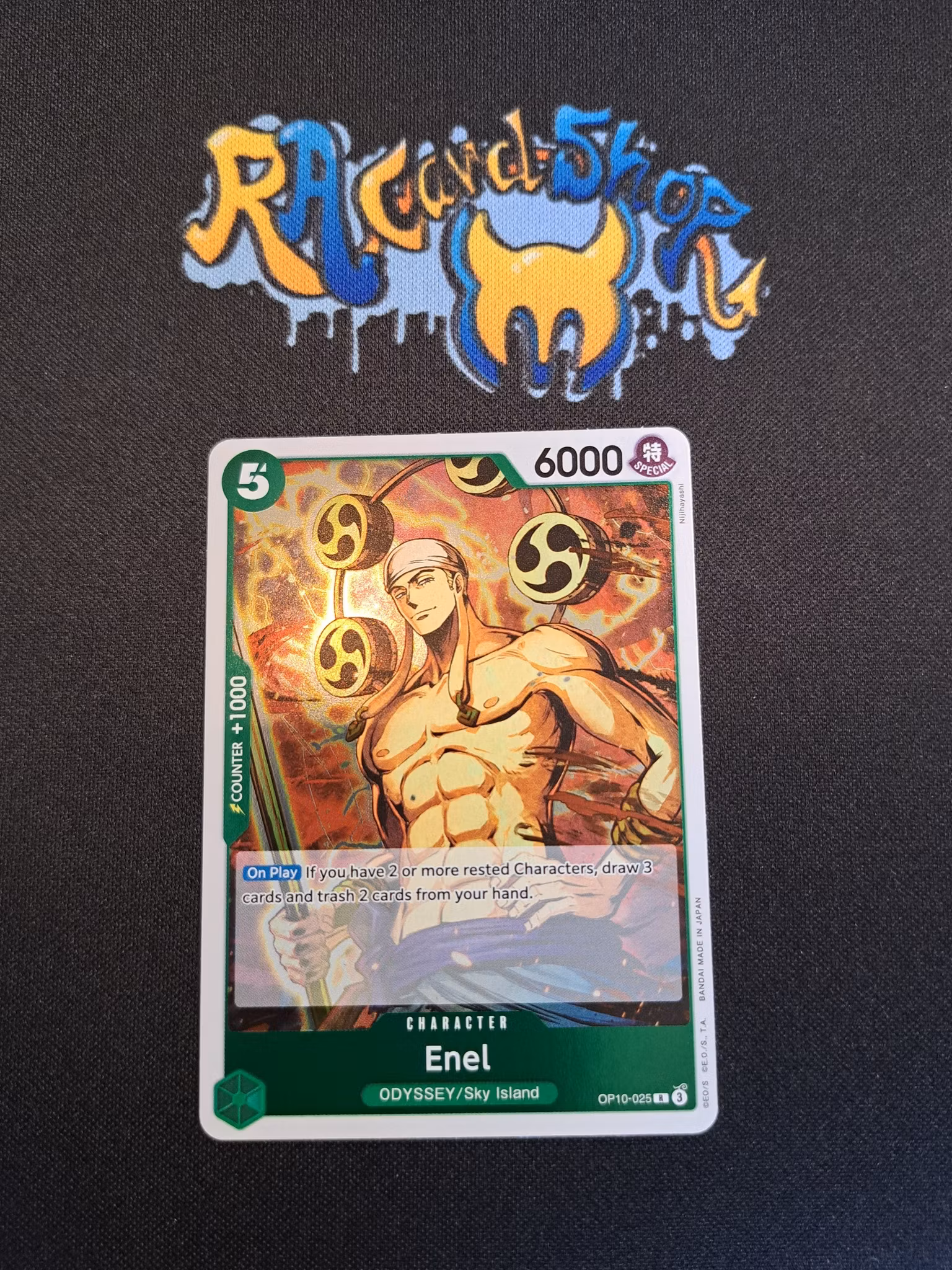 Enel Rare OP10-025 Royal Blood One Piece Card Game TCG CCG