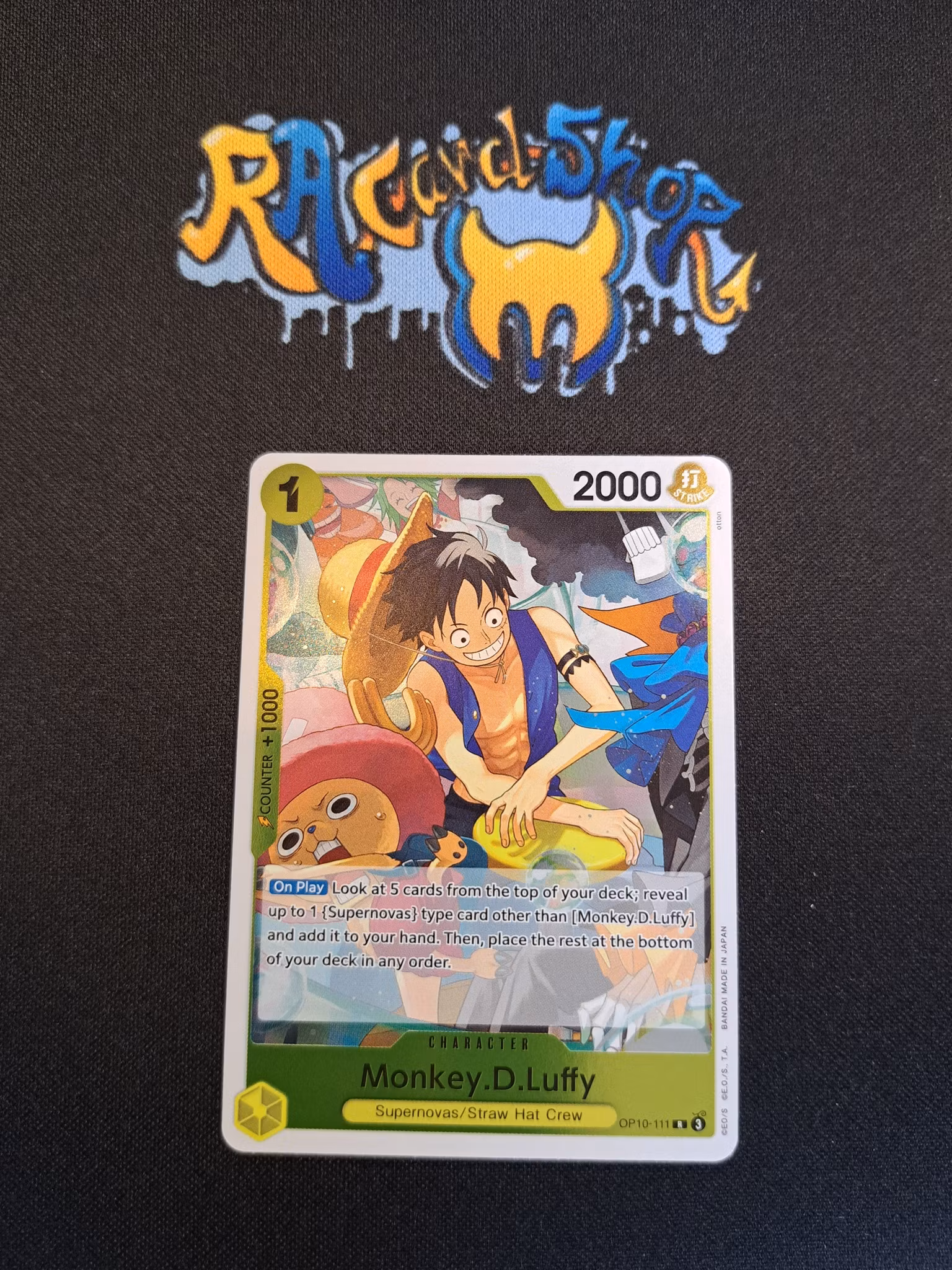 Monkey.D.Luffy Rare OP10-111 Royal Blood One Piece Card Game TCG CCG
