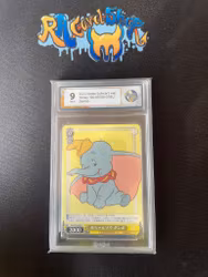 Dumbo 100 S104-008U Weiss Schwarz Jap Graded Card 9 Rauk Card