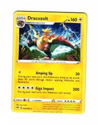 Dracozolt Rare 065/189 Darkness Ablaze Pokemon