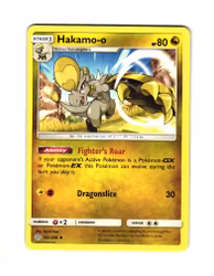 Hakamo-o Uncommon 162/236 Cosmic Eclipse Pokemon