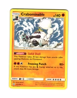 Crabominable Rare 122/236 Cosmic Eclipse Pokemon