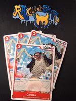 Caribou Common Playset OP01-007 Pre-Errata Romance Dawn One Piece Card Game