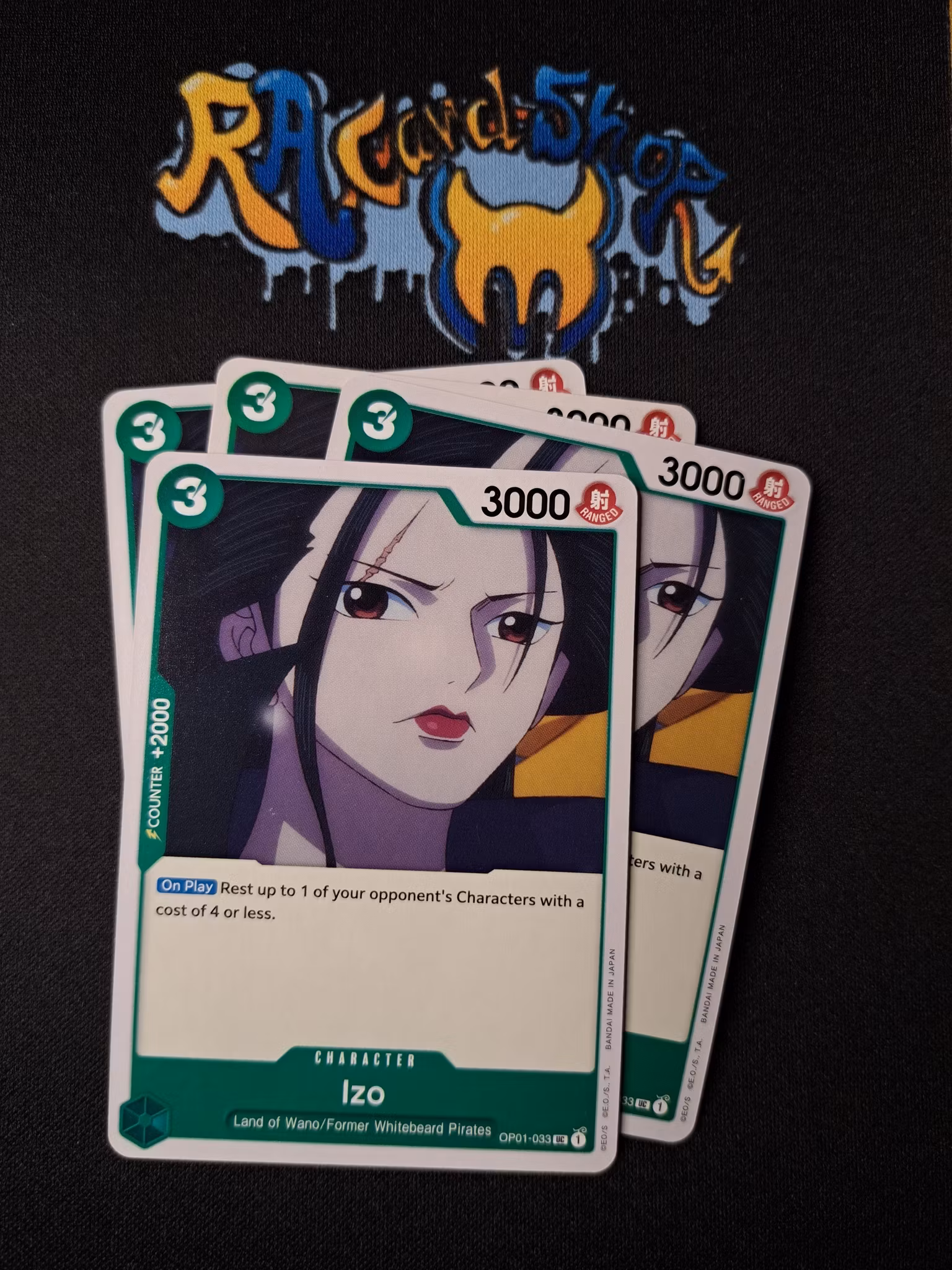 Izo Uncommon Playset OP01-033 Romance Dawn One Piece Card Game