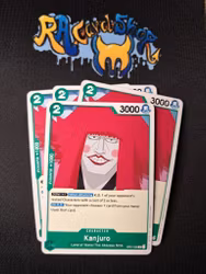 Kanjuro Common Playset OP01-038 Pre-Errata Romance Dawn One Piece Card Game