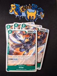 Killer Uncommon Playset OP01-039 Romance Dawn One Piece Card Game