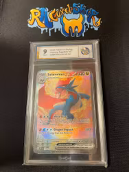Salamence ex 187 Crown Zenith Pokemon Graded Card 9 RaukCard