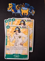 Penguin Common Playset OP01-050 Pre-Errata Romance Dawn One Piece Card Game