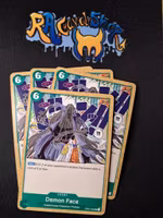Demon Face Uncommon Playset OP01-056 Pre-Errata Romance Dawn One Piece Card Game