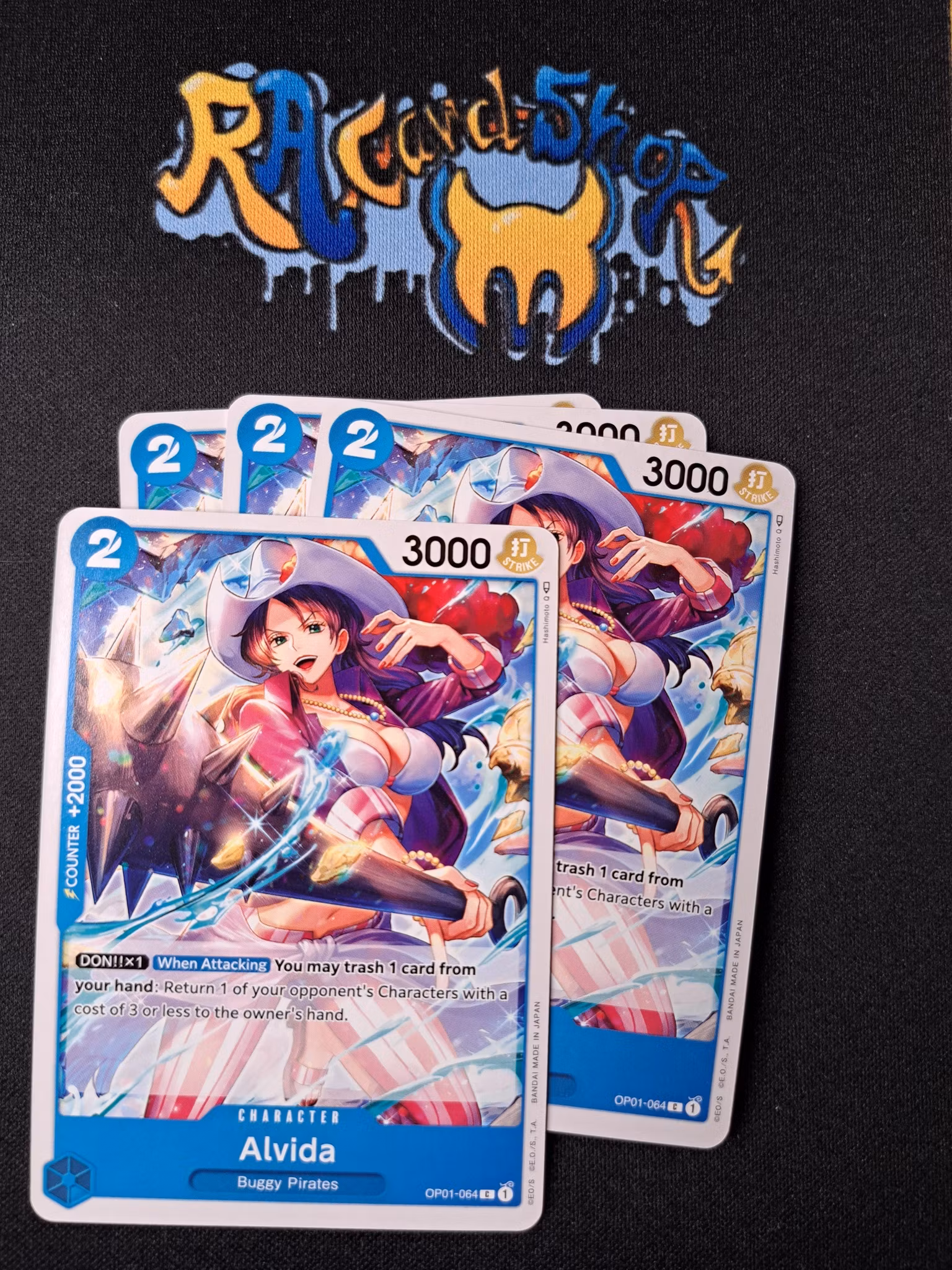 Alvida Common Playset OP01-064 Pre-Errata Romance Dawn One Piece Card Game