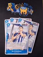 Mr.3(Galdino) Uncommon Playset OP01-085 Pre-Errata Romance Dawn One Piece Card Game