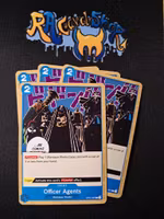 Officer Agents Common Playset OP01-087 Pre-Errata Romance Dawn One Piece Card Game