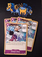 Sheeps Horn Common Playset OP01-117 Pre-Errata Romance Dawn One Piece Card Game