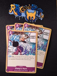 Sheeps Horn Common Playset OP01-117 Pre-Errata Romance Dawn One Piece Card Game