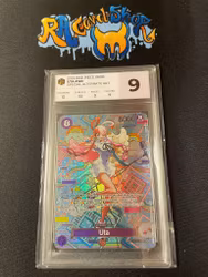 Uta #120 Special Alternate Art One Piece Graded Card 9 PCG