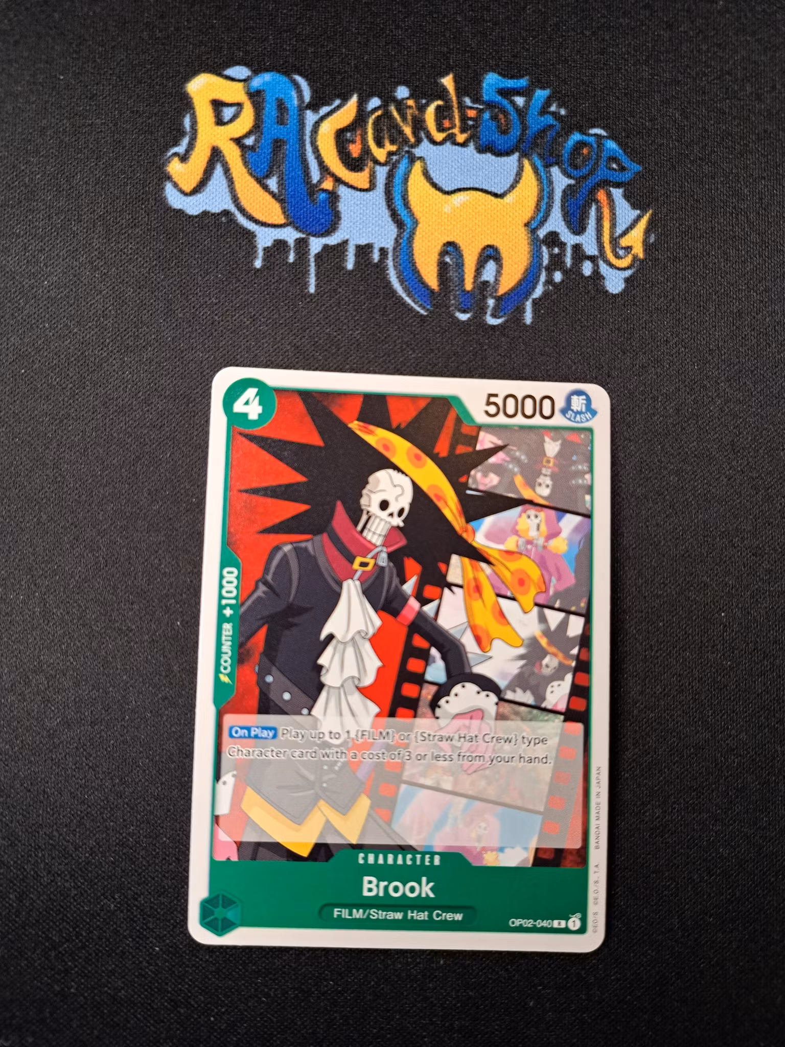 Brook Rare OP02-040 Paramount War One Piece Card Game