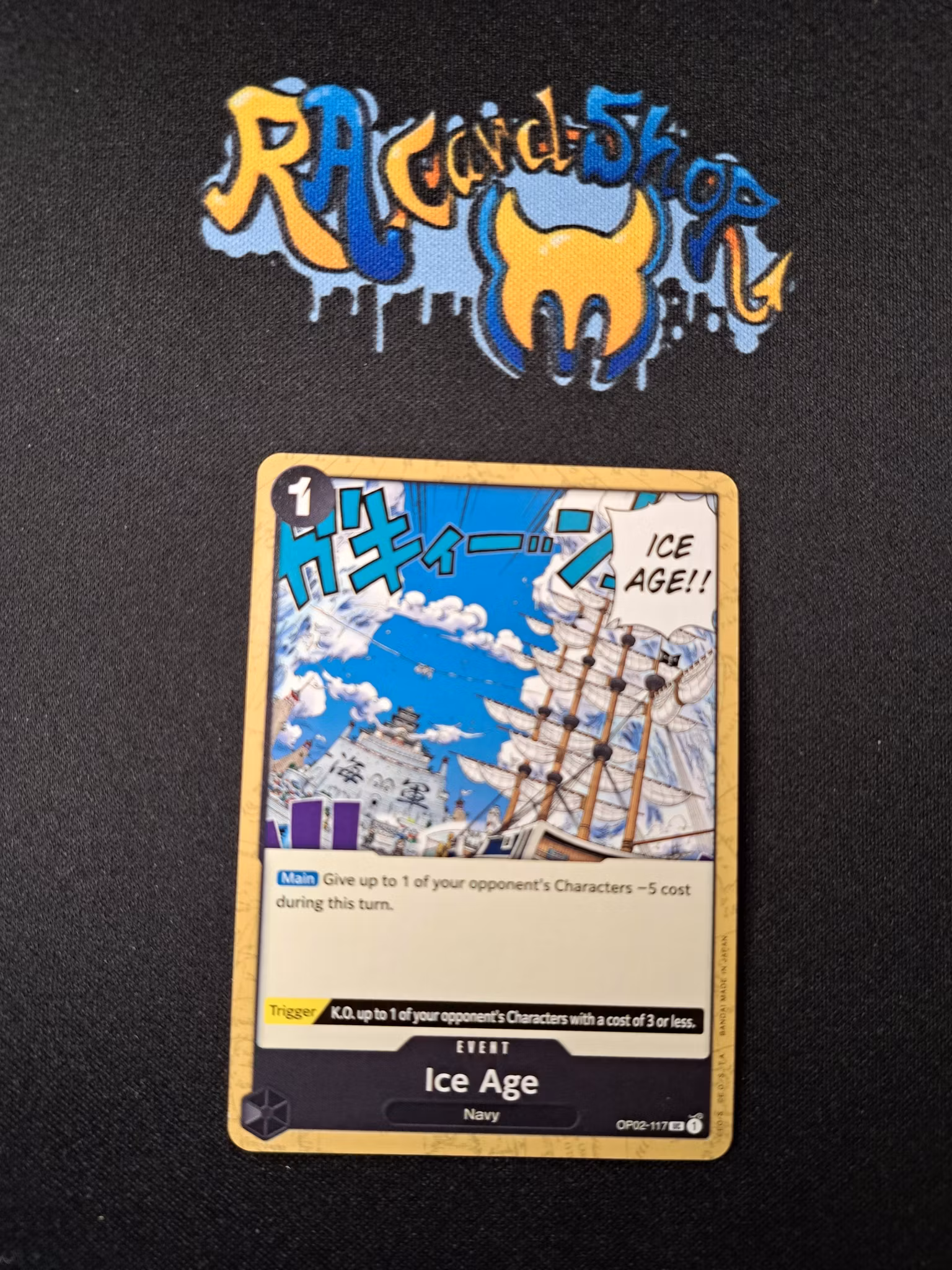 Ice Age Uncommon OP02-117 Paramount War One Piece Card Game