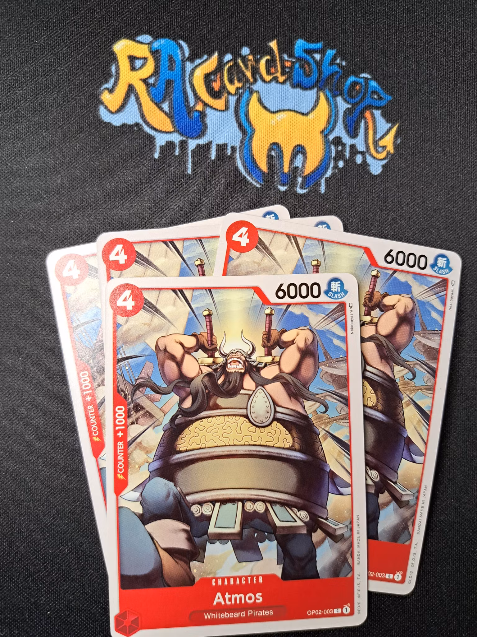 Amos Common OP02-003 Playset Paramount War One Piece Card Game