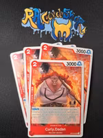 Curly.Dadan Uncommon OP02-005 Playset Paramount War One Piece Card Game