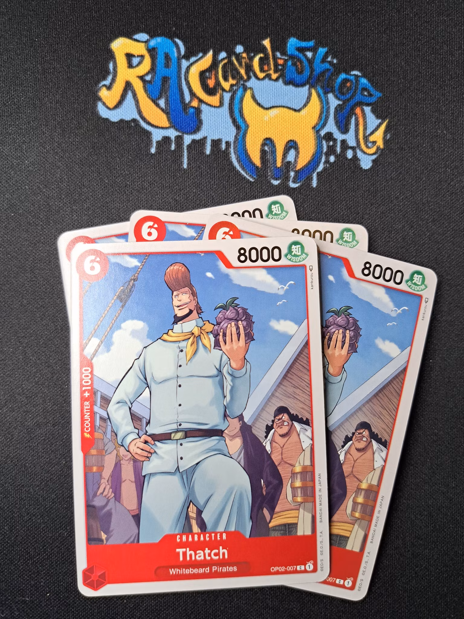 Thatch Common OP02-007 Playset Paramount War One Piece Card Game