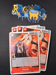 Squard Uncommon OP02-009 Playset Paramount War One Piece Card Game
