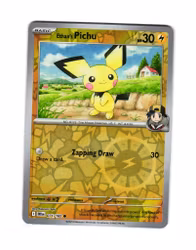 Ethans Pichu Reverse Holo Common 071/182 Destined Rivals Pokemon