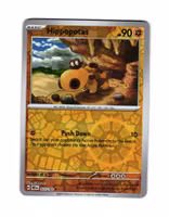 Hippopotas Reverse Holo Common 105/182 Destined Rivals Pokemon
