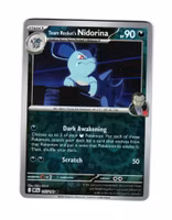 Team Rockets Nidorina Reverse Holo Common 115/182 Destined Rivals Pokemon