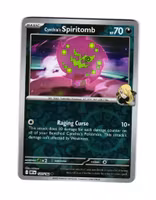 Cynthias Spiritomb Reverse Holo Uncommon 129/182 Destined Rivals Pokemon