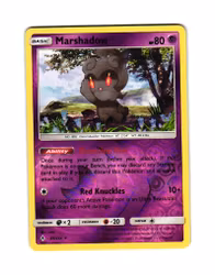 Marshadow Reverse Holo Rare 81/214 Unbroken Bonds Pokemon