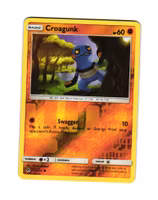 Croagunk Reverse Holo Common 63/131 Forbidden Light Pokemon