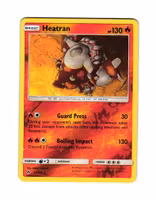 Heatran Reverse Holo Rare 13/131 Forbidden Light Pokemon
