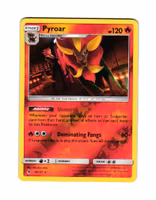 Pyroar Reverse Holo Rare 19/131 Forbidden Light Pokemon