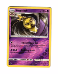 Aegislash Reverse Holo Rare 49/131 Forbidden Light Pokemon