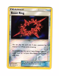 Beast Ring Reverse Holo Rare 102/131 Forbidden Light Pokemon