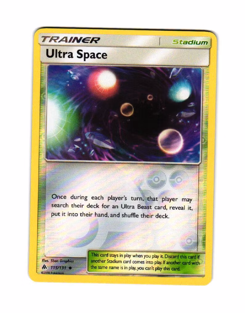 Ultra Space Reverse Holo Uncommon 115/131 Forbidden Light Pokemon
