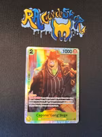 Capone"Gang"Bege Super Rare OP11-101 A Fist of Divine Speed One Piece Card Game