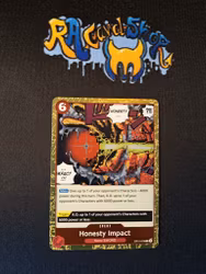 Honest Impact Rare OP11-018 A Fist of Divine Speed One Piece Card Game