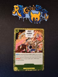 Gum-Gum Fire-Fist Pistol Red Hawk Rare OP11-114 A Fist of Divine Speed One Piece Card Game