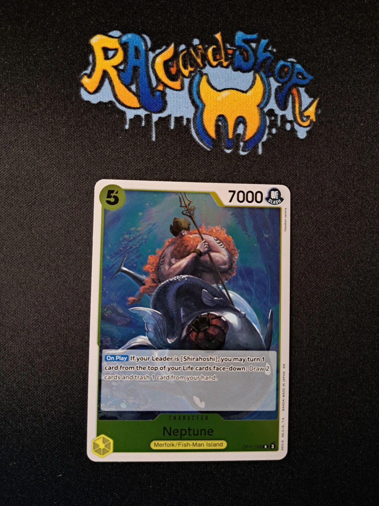 Neptune Rare OP11-108 A Fist of Divine Speed One Piece Card Game - RA ...