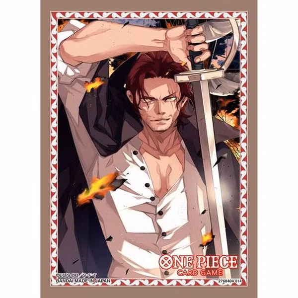 One Piece Card Game: Official Sleeves 10 - Shanks