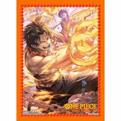 One Piece Card Game: Official Sleeves 10 - Portgas D Ace
