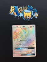 Drampa Rainbow Rare 160/145 Guardians Rising Pokemon