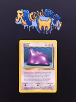 Ditto Rare 18/62 Fossil Pokemon