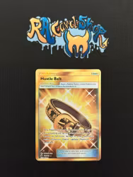 Hustle Belt Secret Rare 179/168 Celestial Storm Pokemon