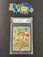 Flapple 210 Surging Sparks Pokemon Graded Card 9 RaukCard