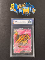Dachsbun 160 Stellar Crown Pokemon Graded Card 9 RaukCard