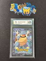 Blastoise E9 Topps The First Movie Pokemon Graded Card 5 RaukCard