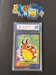 Ledyba 165 Topps Johto Series 3 Pokemon Graded Card 6 RaukCard